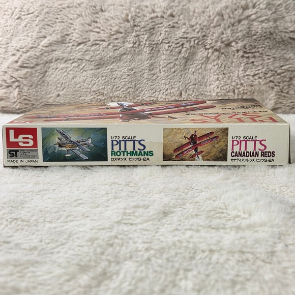 LS 1/72 Scale Pitts S2A Canadian Reds Biplane Model Kit New Open Box - Picture 7 of 12